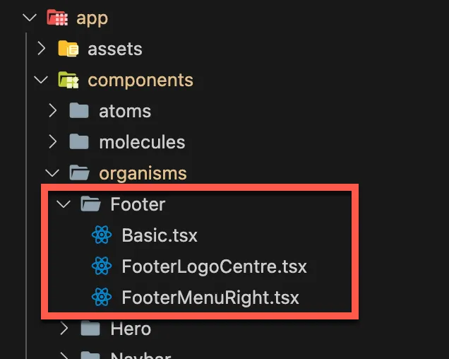 Footer Components