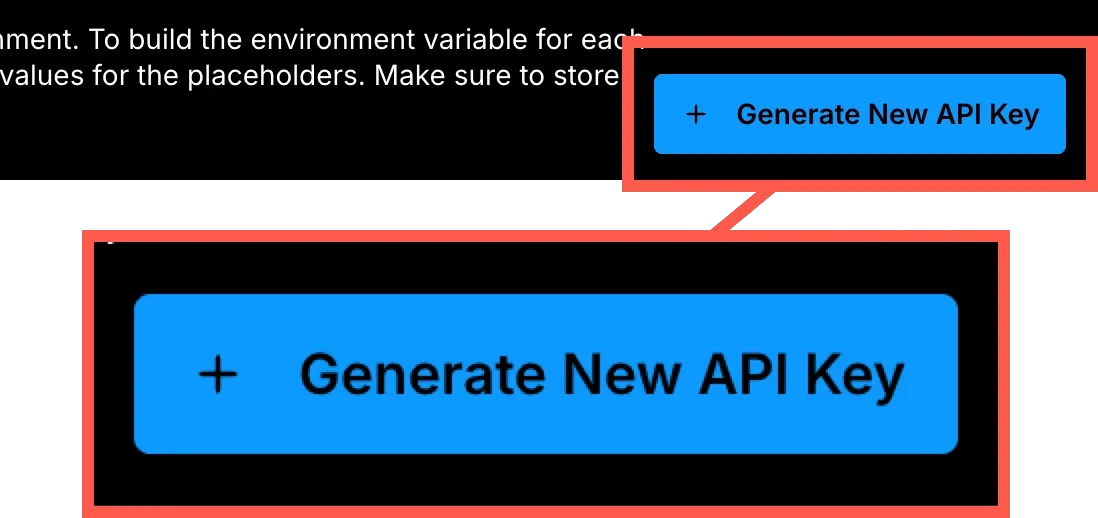 Cloudinary generate API key