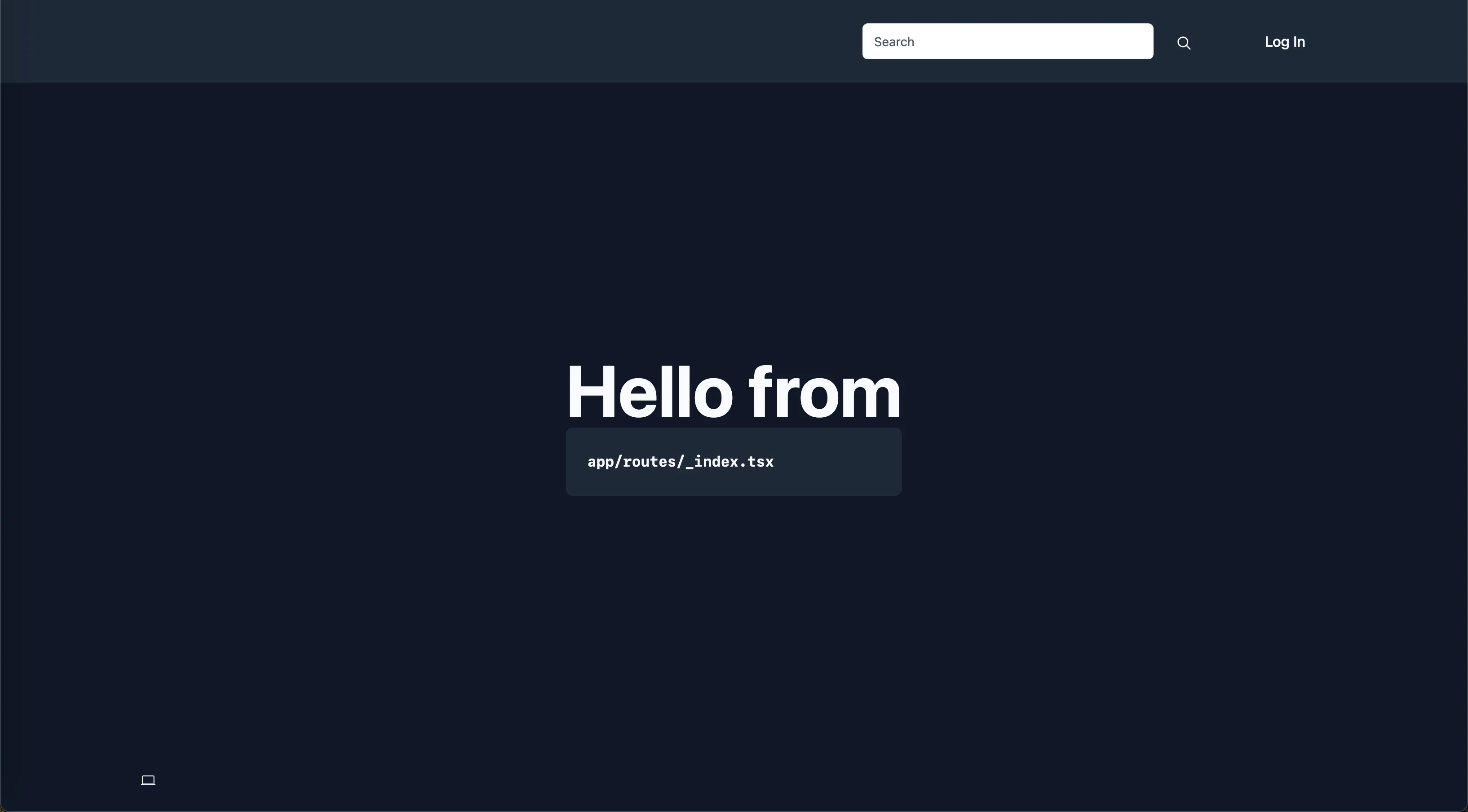 Hello from _index.tsx screenshot