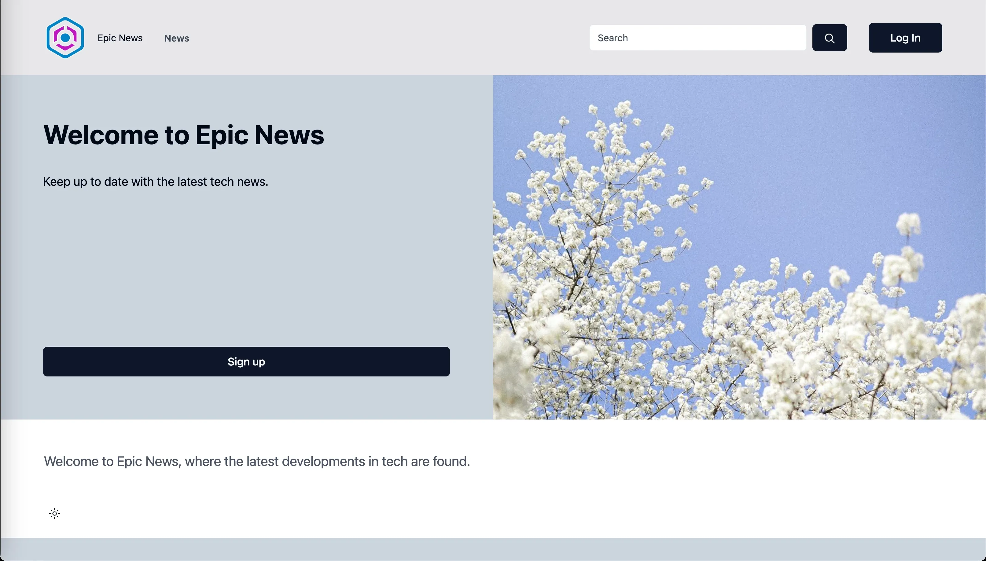 Full Width Hero Call To Action
