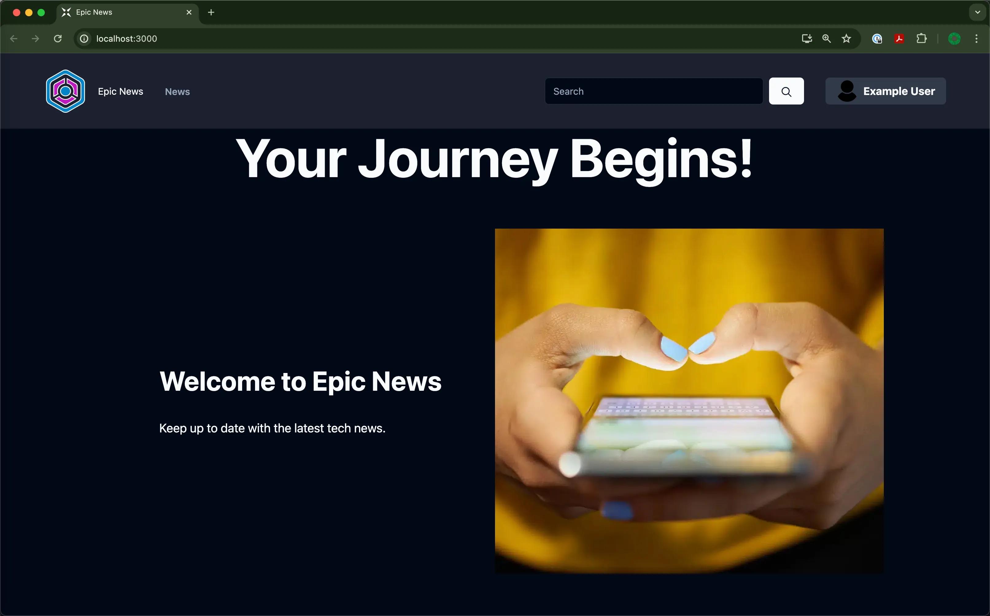Hero Call To Action Image Right