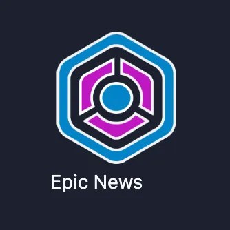 Logo above text