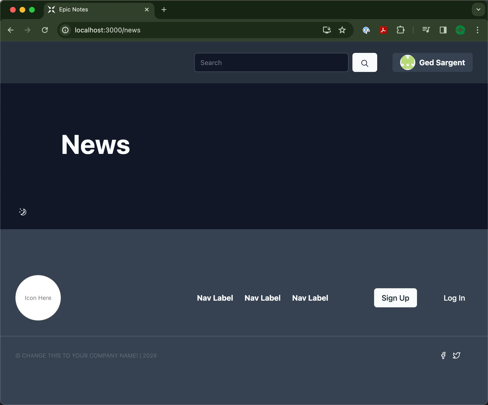 News page