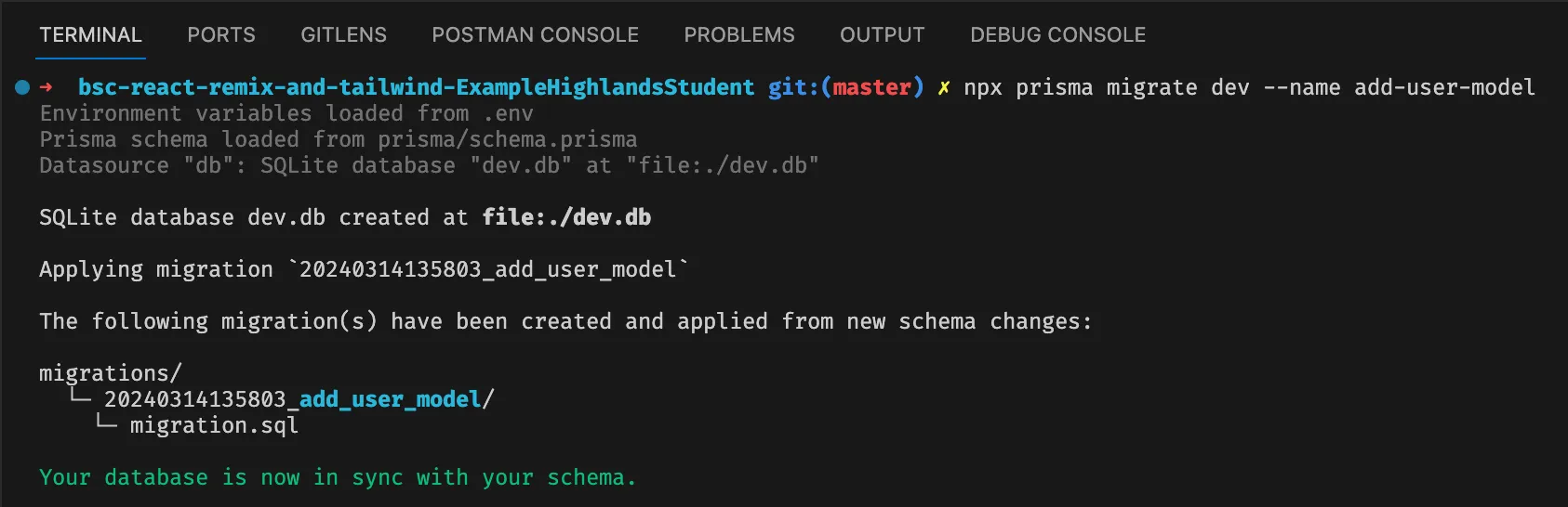 User migrate confirmation